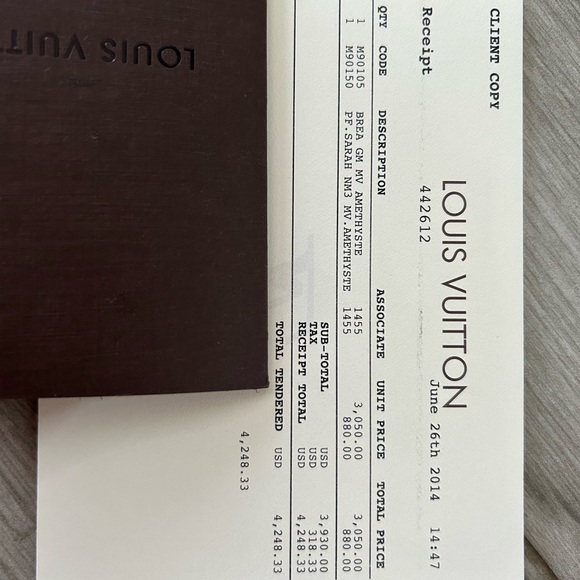 Authentic Louis Vuitton Brea HandBag - Picture 13 of 13